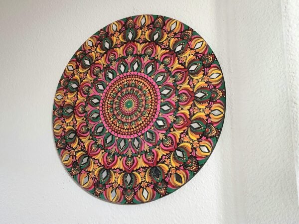 Hand-Painted  Mandala Art Pieces 
