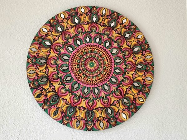 Hand-Painted  Mandala Art Pieces 
