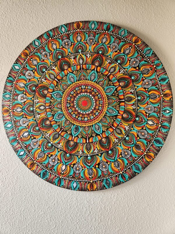 20240419_085347 Dot Mandala Piece 26"